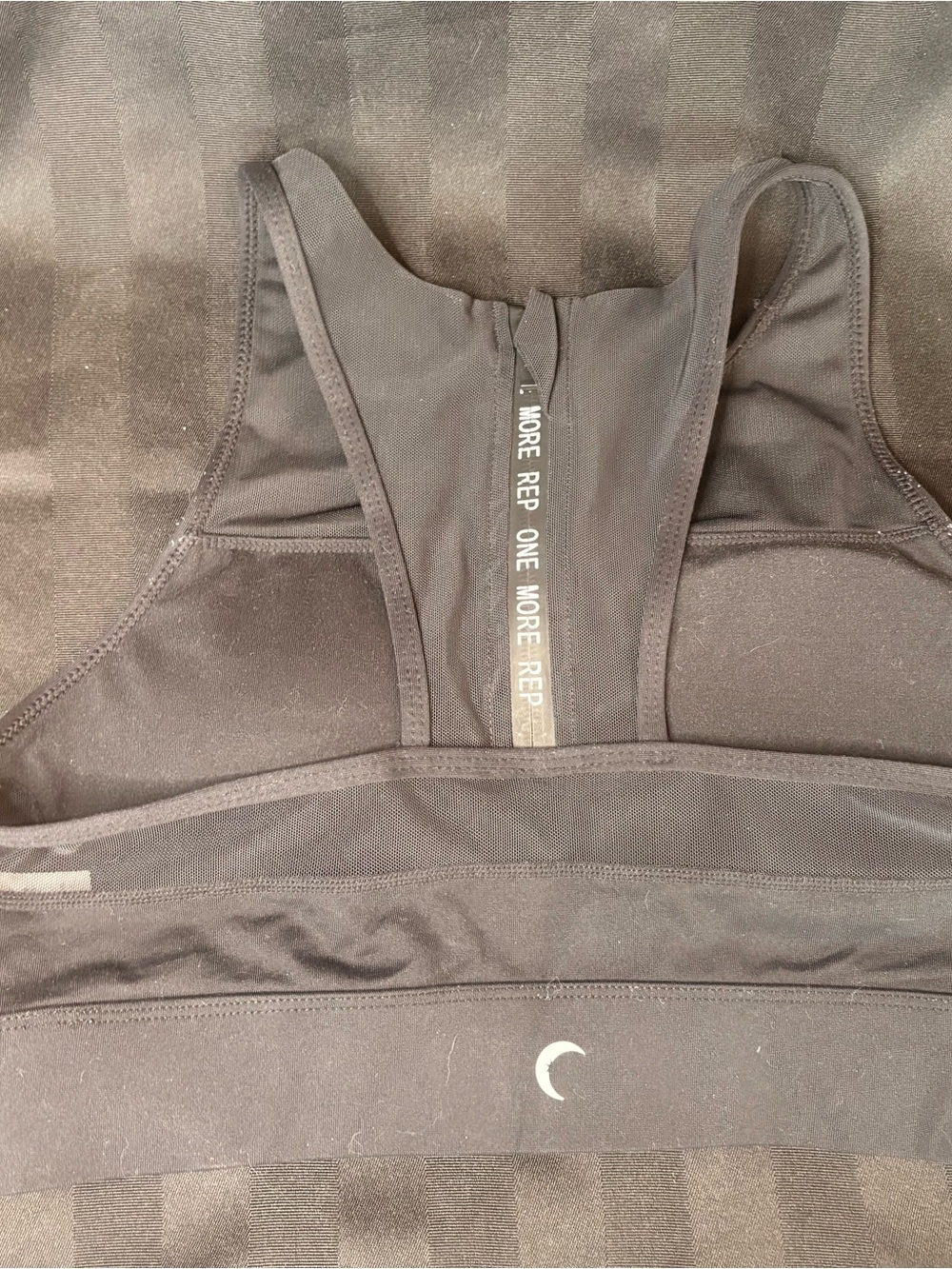 Ziya- Black ziya sports bra- size Medium -